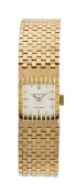 Rolex, Precision, a lady`s 18 carat gold wristwatch, circa 1937, no. 954379, the two piece case