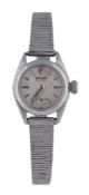 Rolex, Oyster Precision, a lady`s stainless steel wristwatch, circa 1943, ref. 6522, no. 259868,