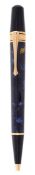 Montblanc, Writers Edition, Edgar Allen Poe, a limited edition ballpoint pen, No 03063/15000, the