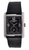 Patek Philippe, Gondolo, a gentleman`s platinum wristwatch, circa 1995, ref. 5014, no. 4026186, the