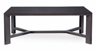 Vincent Van Duysen for Poliform, a Zeus dining table, designed 2006, 74cm high, the top 109cm x