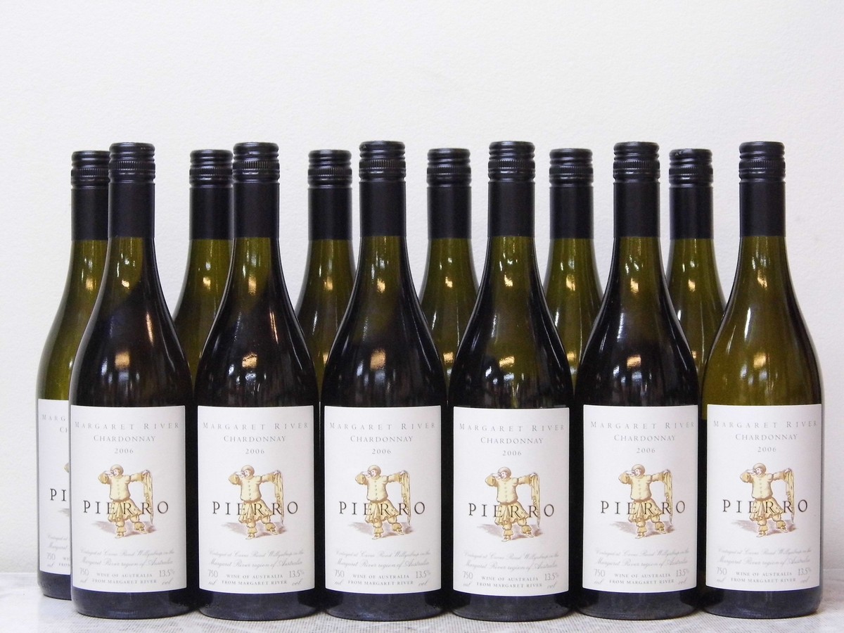 Chardonnay 2006 Pierro Margaret River 12 bts This lot is in bond. If bought in bond, no excise duty