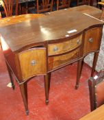 A reproduction mahogany sideboard 107cm wide Best Bid