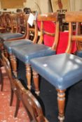 A matched set of 19th Century mahogany dining chairs (6)