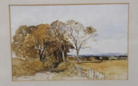 Edmund Morrison Wimperis V.P.R.I (1835-1900) Landscape Watercolour Initialled lower left Inscribed