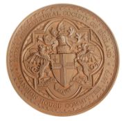 Royal Agricultural Society, Mansion House Committee 1879, bronze prize medal  Royal Agricultural