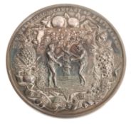 The Worshipful Company of Fruiterers, silver prize medal awarded 1922  The Worshipful Company of