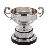 The Armscote Perpetual Challenge Cup, an Edwardian silver twin handled...  The Armscote Perpetual