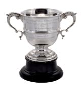 The Robinson Perpetual Challenge Trophy, a silver twin handled trophy cup by...  The Robinson