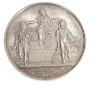 Scotland, Highland Society of Scotland, silver prize medal awarded 1829 to...  Scotland, Highland