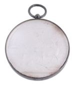 Liverpool Agricultural Society, frosted and glazed silver prize medal...  Liverpool Agricultural