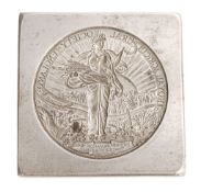 Royal Agricultural Society, steel die for prize medal by Pinches  Royal Agricultural Society,