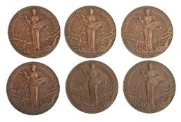 Royal Agricultural Society, bronze prize medals by Pinches  Royal Agricultural Society, bronze prize