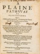A plaine path-vvay to plantations: that is, a discourse in generall  A plaine path-vvay to