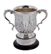 The Mochrum Perpetual Challenge Cup, a late Victorian silver twin handled...  The Mochrum  Perpetual
