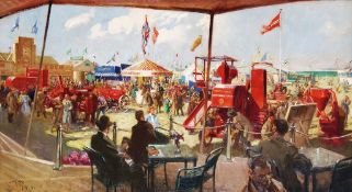 Terence Cuneo (1907-1996) - Royal Show, 1951: Festival of Britain Year Oil on canvas Signed and