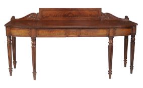 A George IV mahogany serving table circa 1825 attributed to Gillows  A George IV mahogany serving