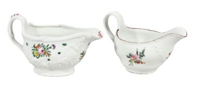 Three items of Derby porcelain, circa 1760-70  Three items of Derby porcelain,   circa 1760-70,
