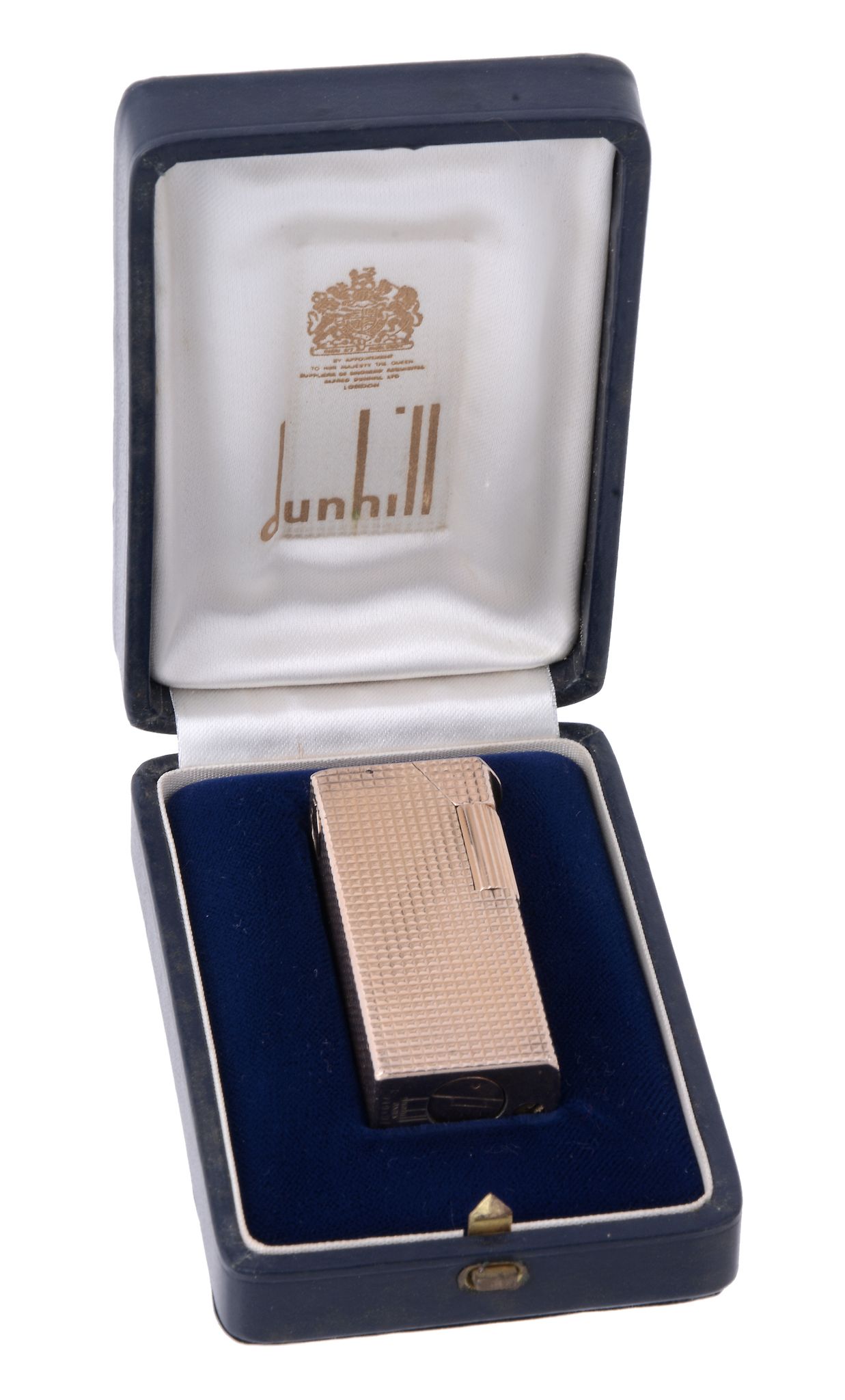 Dunhill, a silver gilt lighter, no. 719 97  Dunhill, a silver gilt lighter,   no. 719 97, with - Image 2 of 2