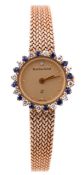 Beuche Girod, a lady`s 9 carat gold wristwatch, circa 1980  Beuche Girod, a lady`s 9 carat gold