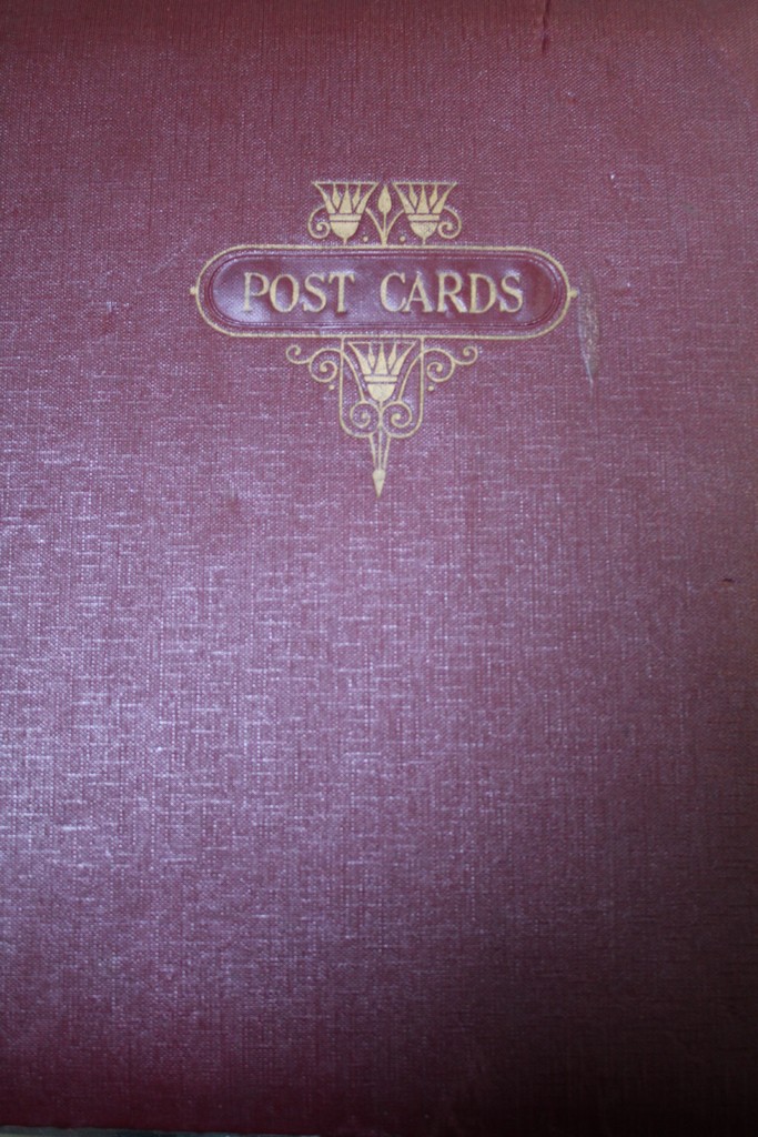 [Postcards] - A near complete postcard album, mainly early 20th century, of varying subjects.