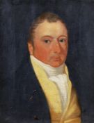 English School (early 19th century) Portrait of Henry Clewer Lys. Oil on canvas 45cm x 35cm (17 3/