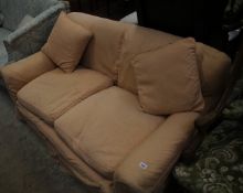 A two seater upholstered sofa Best Bid
