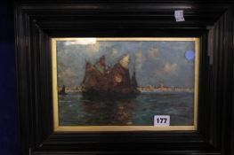 Frank Spenlove-Spenlove, RBA, RI, ROI (1864-1933) Venice Oil on board Signed and dated 1900 lower