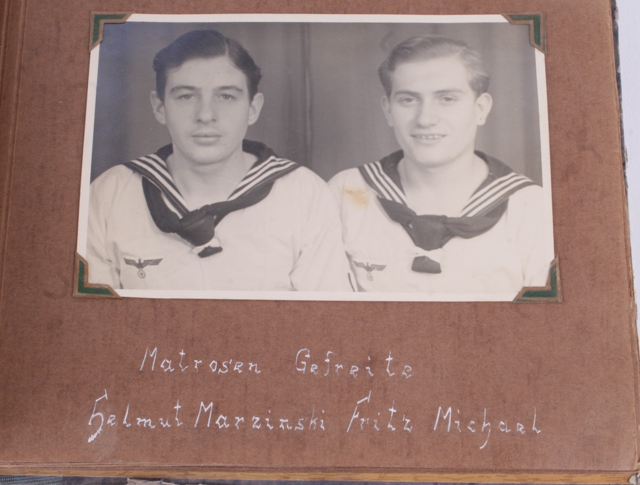 A World War II photograph album for a member of the Kriegsmarine. - Image 2 of 6