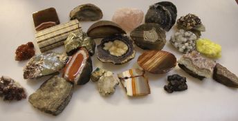 A small collection of mineral samples Best Bid
