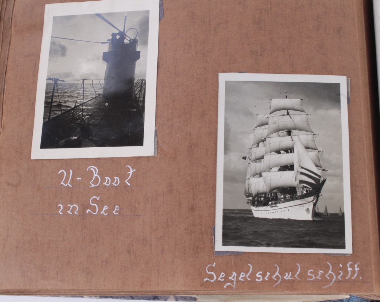 A World War II photograph album for a member of the Kriegsmarine. - Image 5 of 6