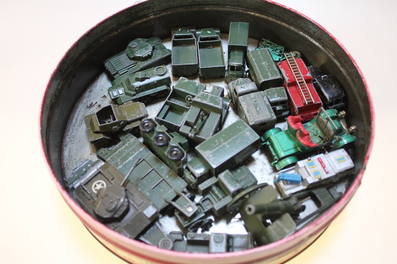 A mixed lot to include twenty-one military vehicles; together with a Japanese message card, RAOC - Image 2 of 3