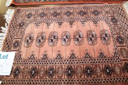 Two modern Tekke runners the longer 188cm length  Best Bid