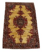 An Ushak style rug 270 x 150cm