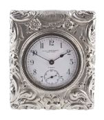 Black Starr Frost, New York, an 8 day desk clock, circa 1900 Black Starr Frost, New York, an 8 day