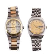 Sicura, a gentleman`s stainless steel wristwatch, circa 1980 Sicura, a gentleman`s stainless steel