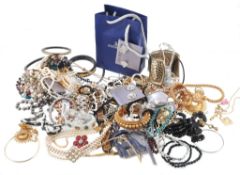 A collection of costume jewellery , to include A collection of costume jewellery , to include: