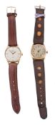 Rolex, Precision, a gentleman`s 9 carat gold wristwatch, Birmingham 1960 Rolex, Precision, a