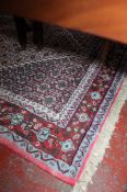A modern Persian style rug 220 x 160cm and another 139 x 120cm  Best Bid