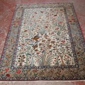 A Persian style carpet, with floral design 143 x 196cm