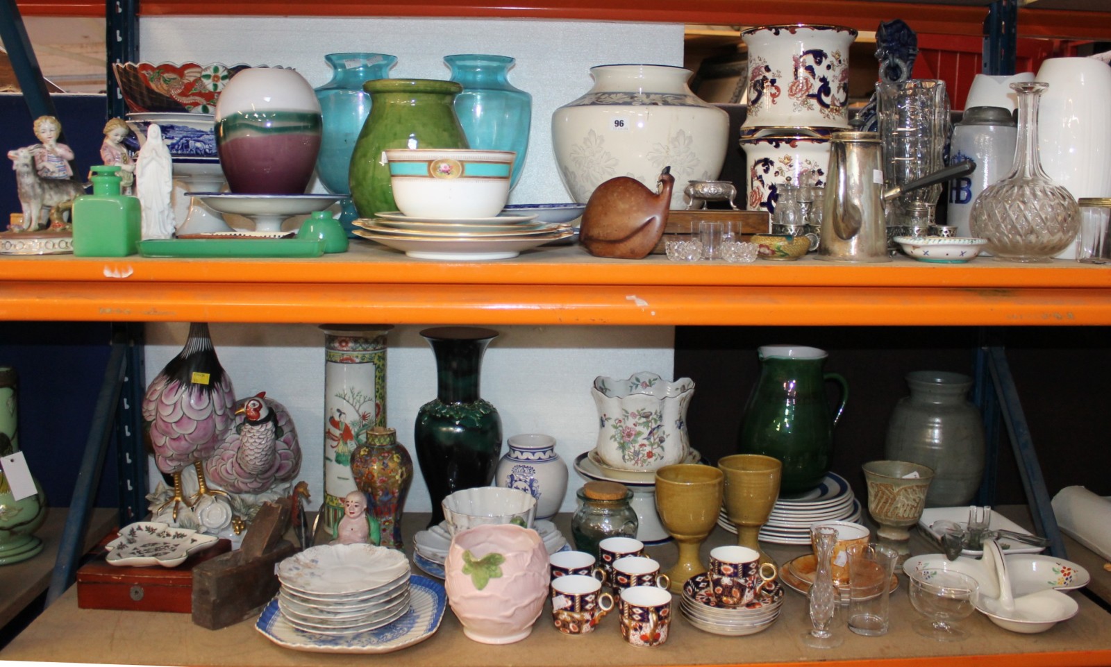 A large quantity of assorted ceramics and further decorative items etc. Best Bid