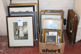 An extensive quantity of mixed pictures and prints etc. (qty) Best Bid