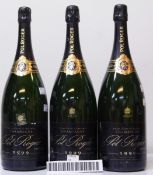 Champagne Pol Roger Vintage Brut 19993 mags