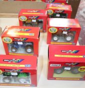 Six Britains 1:32 scale boxed Tractors, serial numbers: 42012, 9440, 9496, 9443, 9442, 00225 (6)