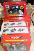 Six Britains 1:32 scale boxed Tractors, serial numbers: 00226, 42112, 00039, 9497, 9528, 9524 (6)