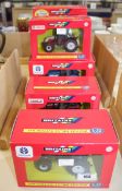 Six Britains 1:32 scale boxed Tractors, serial numbers: 42023, 42022, 43021, 40848, 40063, 42303 (