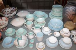 A group of assorted ceramics to include a Coalport tea for two set, a Royal Crown Derby `Derby