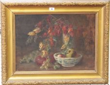 20th Century School Still Life Oil on canvas 39 x 54cm