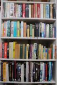 [BOOKS] - miscellaneous, mainly hardback held on six shelves  Best Bid FURNITURE, RUGS ETC.