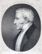 Henry Cousins (1809-1864?) His Grace The Duke of Wellington engraving with mezzotint, on wove